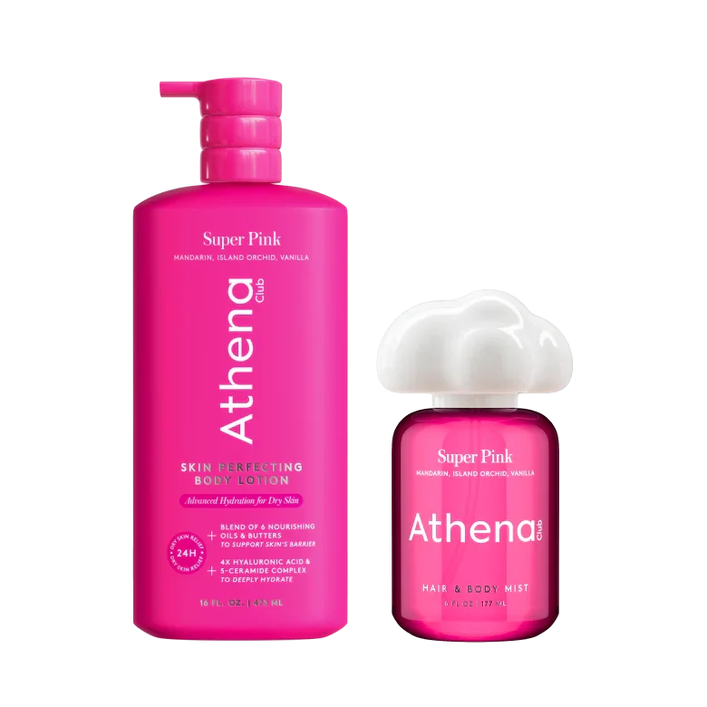 Lotion and Mist Duo - Bright Body Routine Super Pink