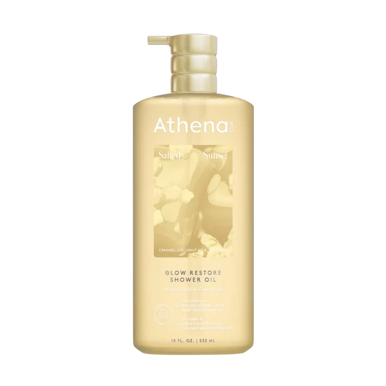 Glow Restore Shower Oil - Everyday Essentials Set Salted Sunset